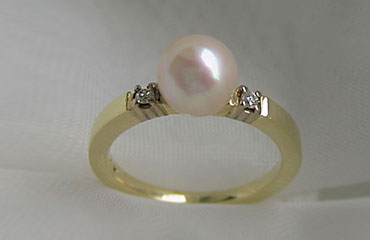 prsten s perlou 8