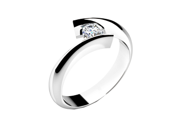 elegantní zásnubní prsten Zara